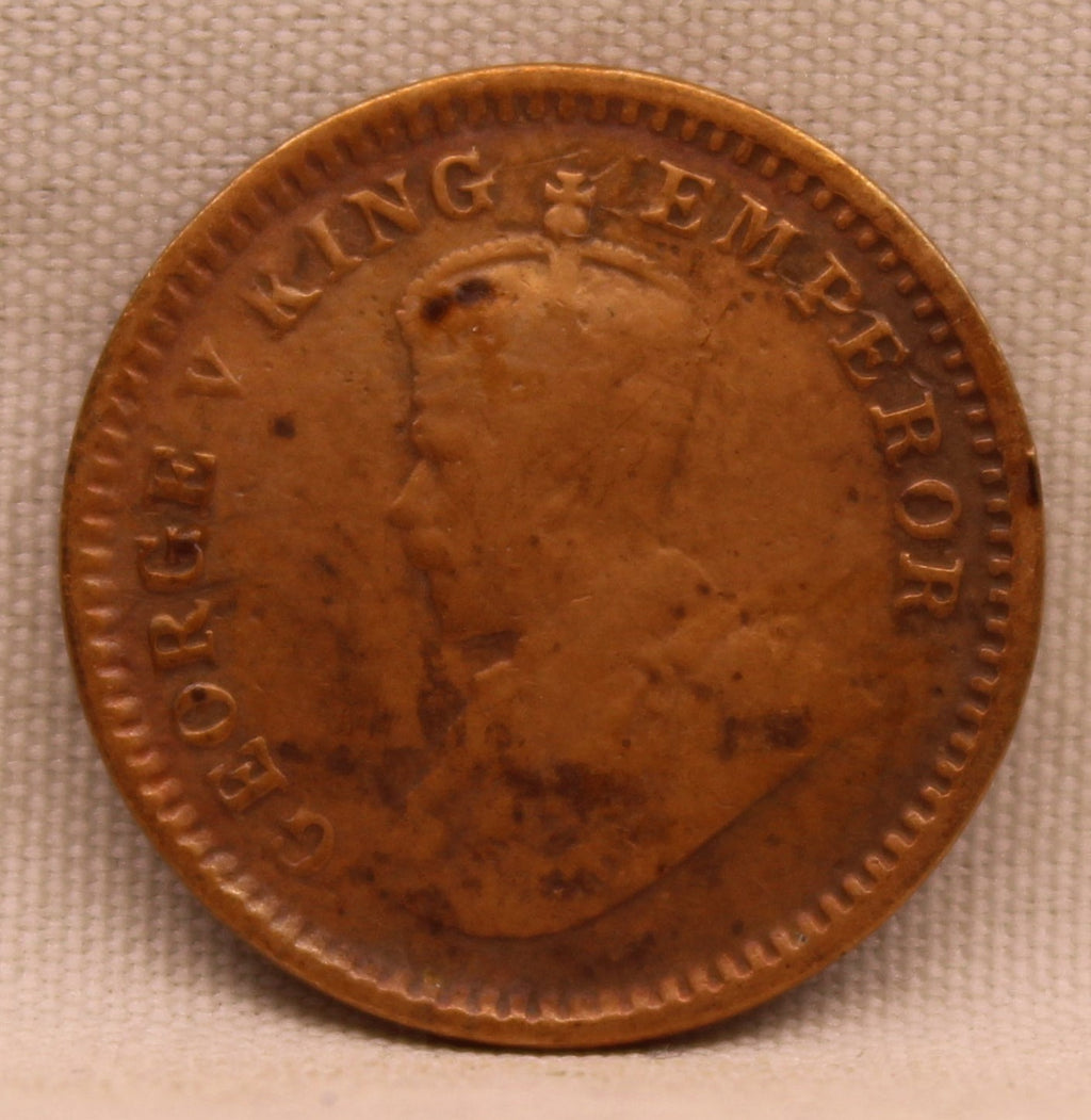 1\12 Anna 1918 George V Coins