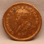 1\12 Anna 1918 George V Coins