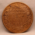Quarter Anna 1918 George V Coins