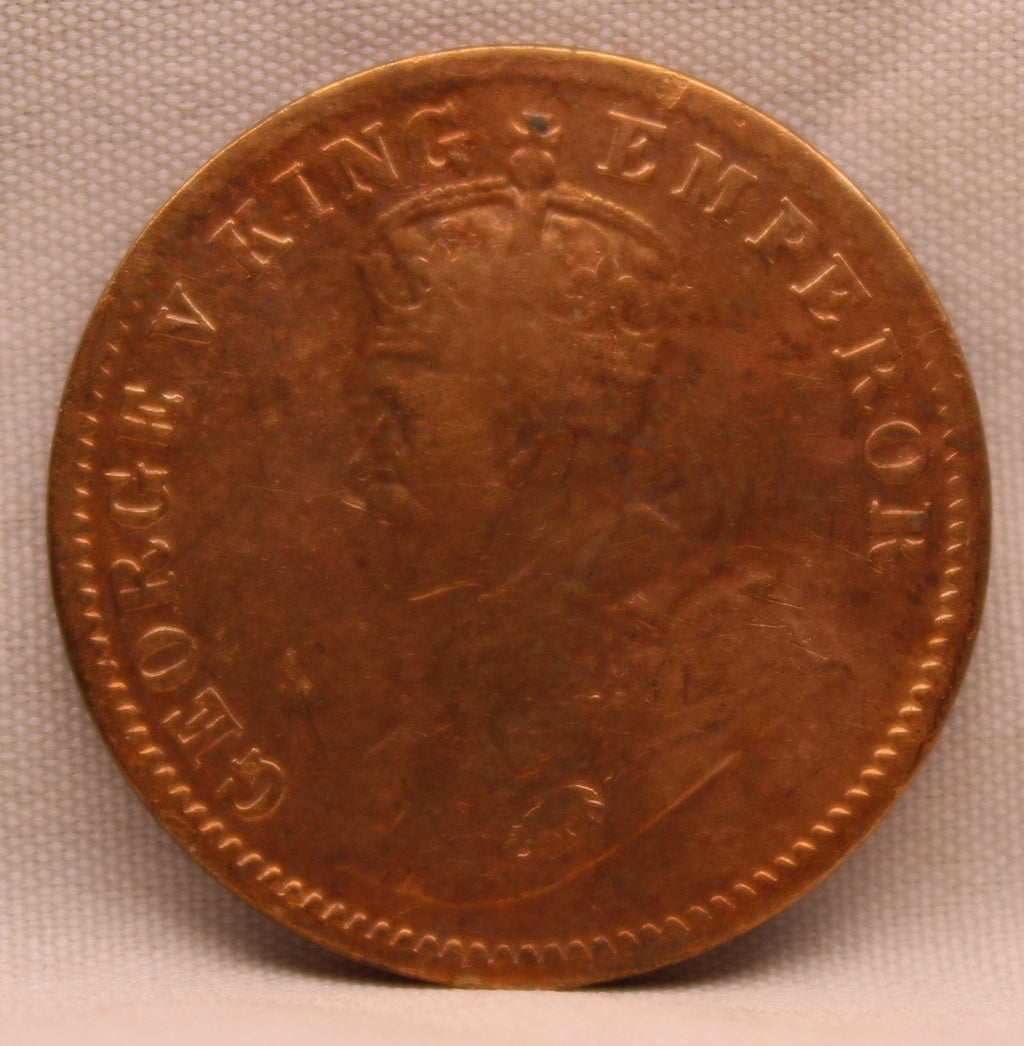 Quarter Anna 1919 George V Coins