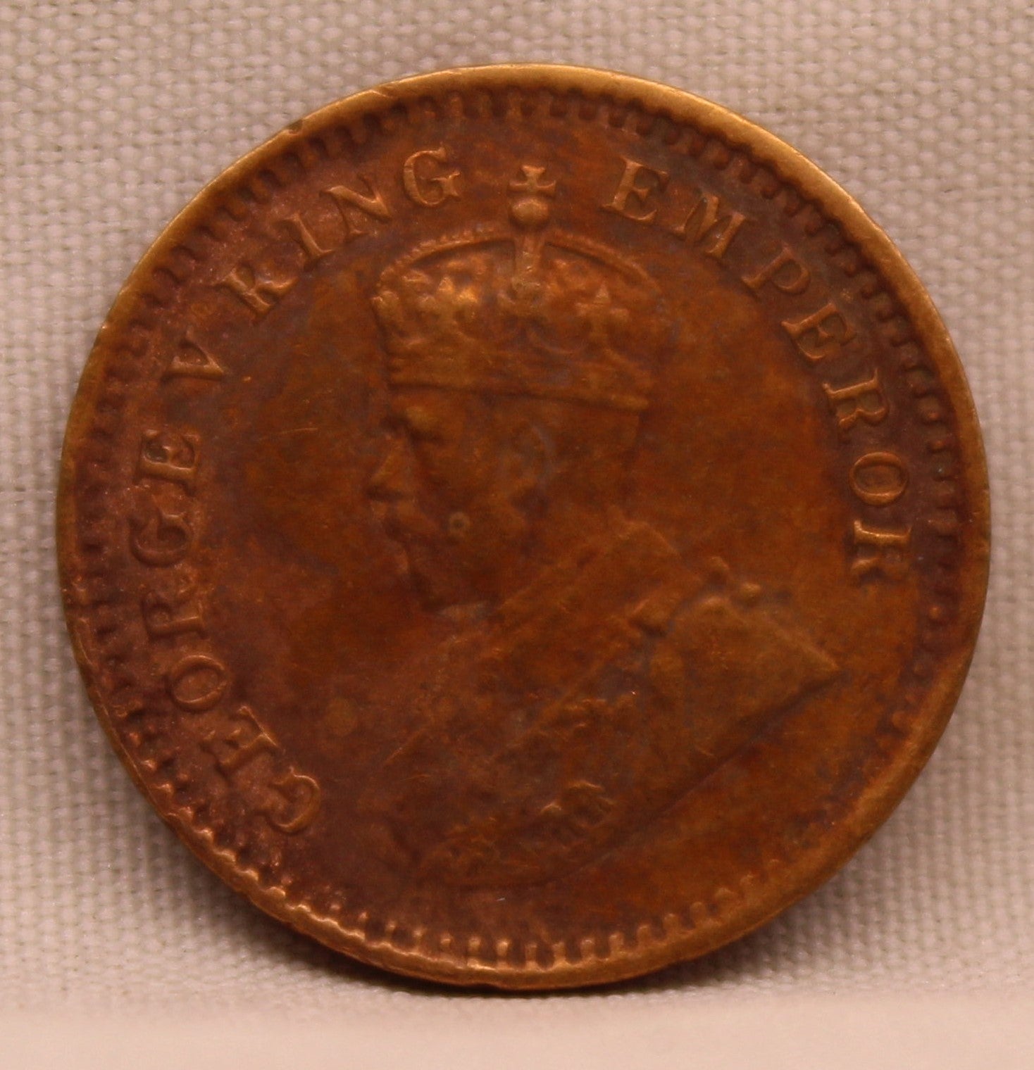 1\12 Anna 1919 George V Coins