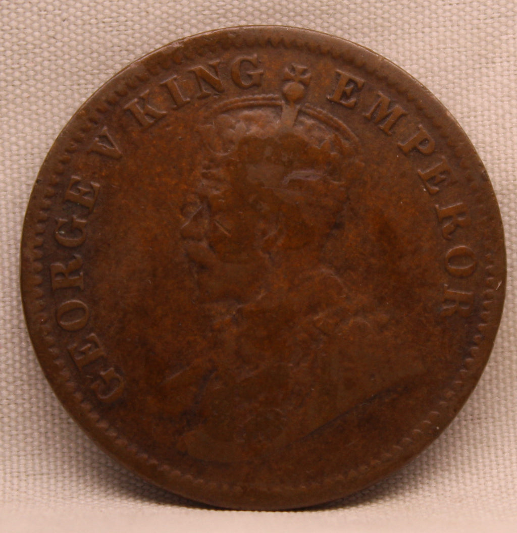 Quarter Anna 1919 George V Coins
