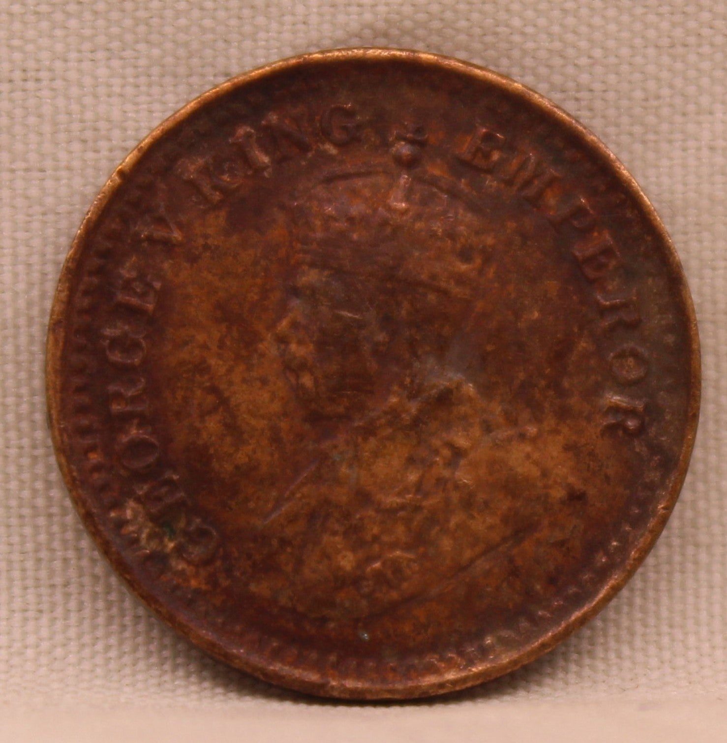 1\12 Anna 1919 George V Coins