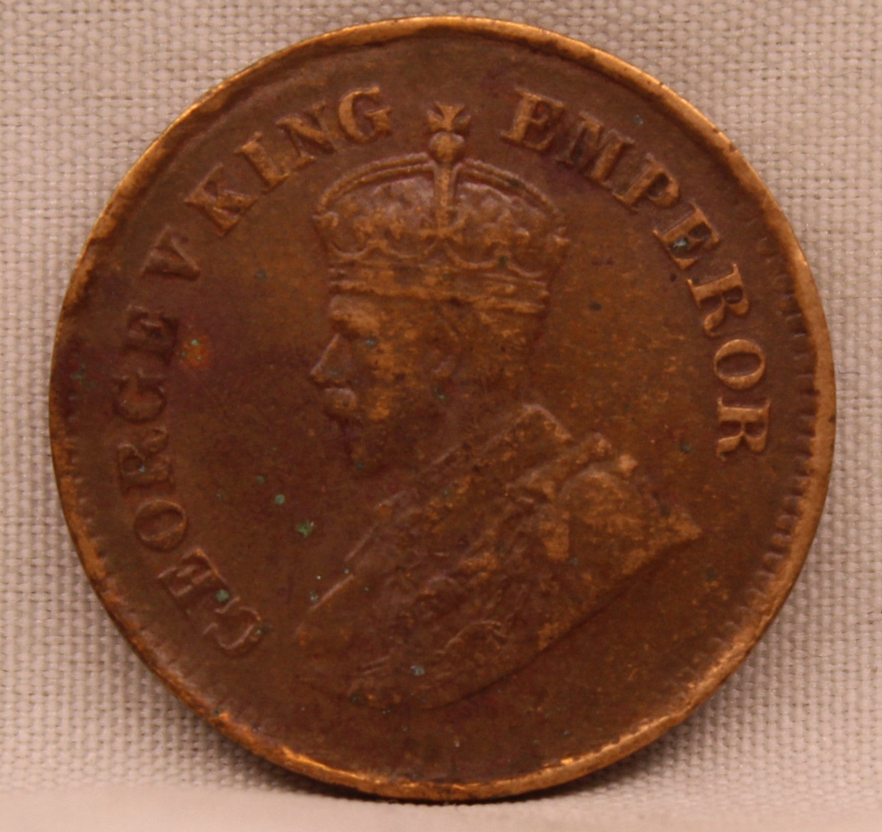 Half Pice 1919 George V Coins
