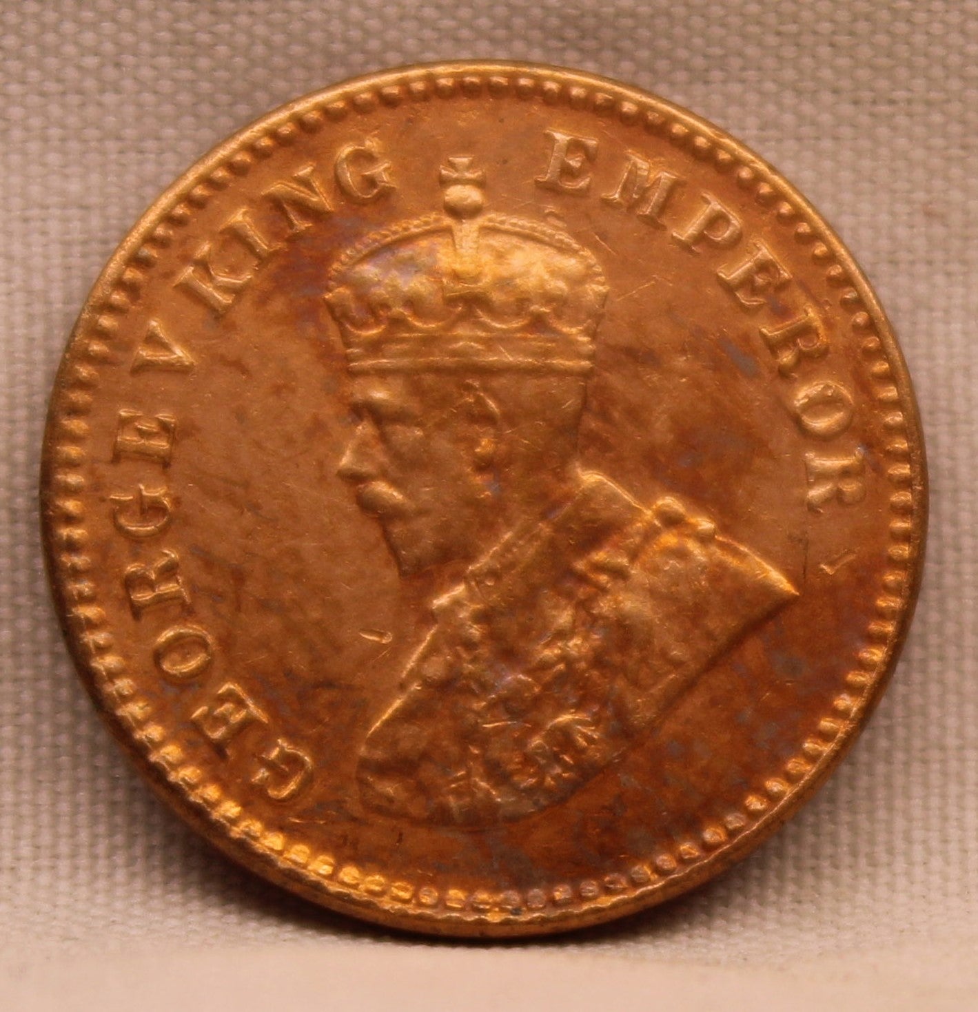 1\12 Anna 1920 George V Coins
