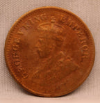 Half Pice 1920 George V Coins