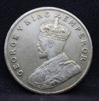 8 Annas 1920 George V Copper-Nickel Coins
