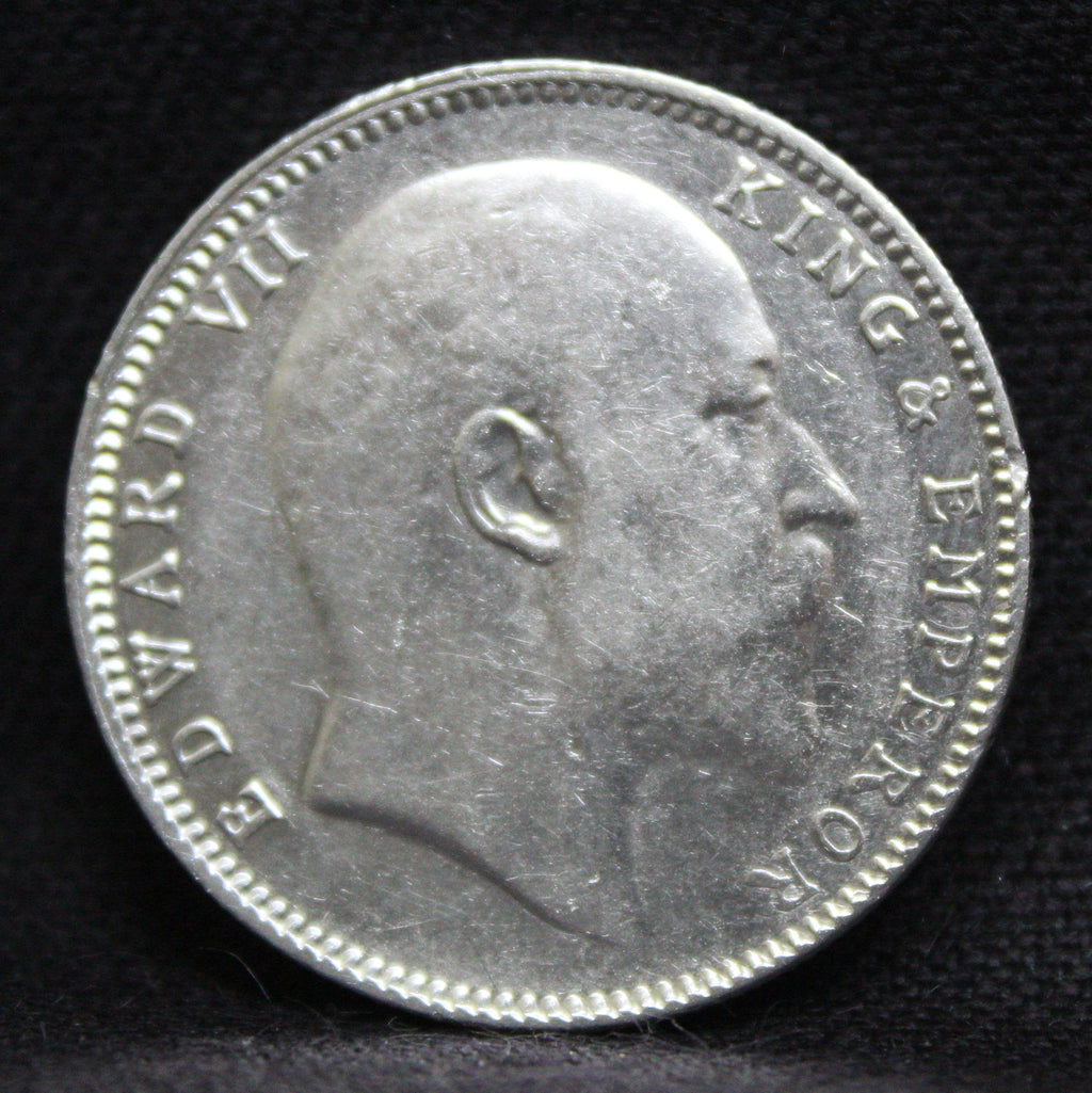 1909 One Rupee King Edward VII Bombay Mint