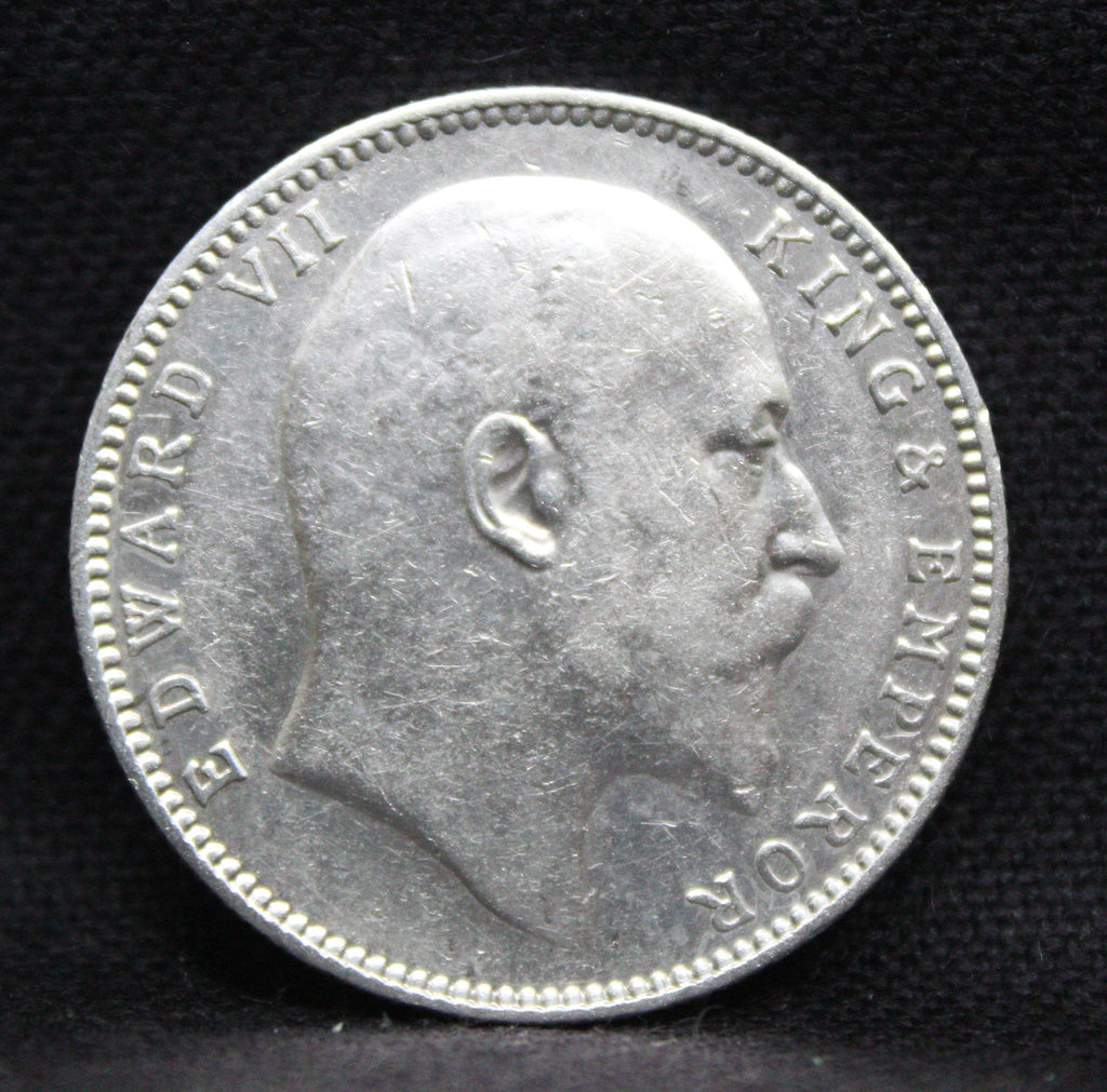 1909 One Rupee King Edward VII Bombay Mint