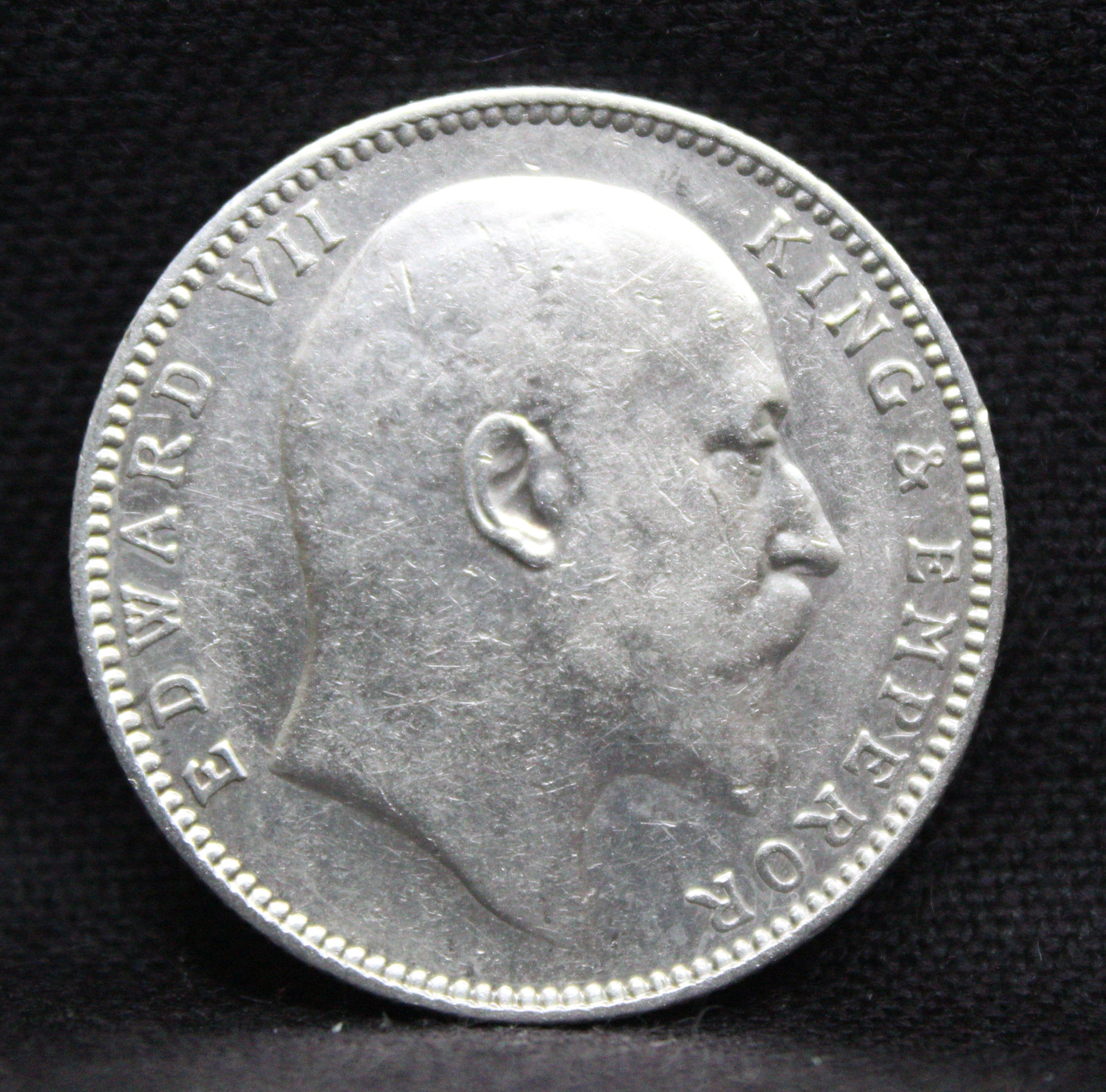1909 One Rupee King Edward VII Bombay Mint