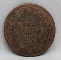 Quarter Anna 1909 Edward VII Bronze coins