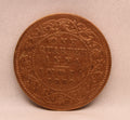 Quarter Anna 1909 Edward VII Bronze coins