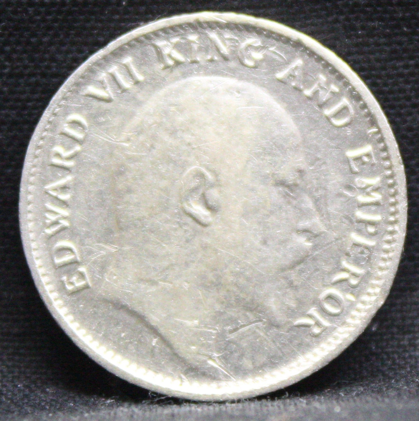 Quarter Rupees 1904 Edward VII Silver coins