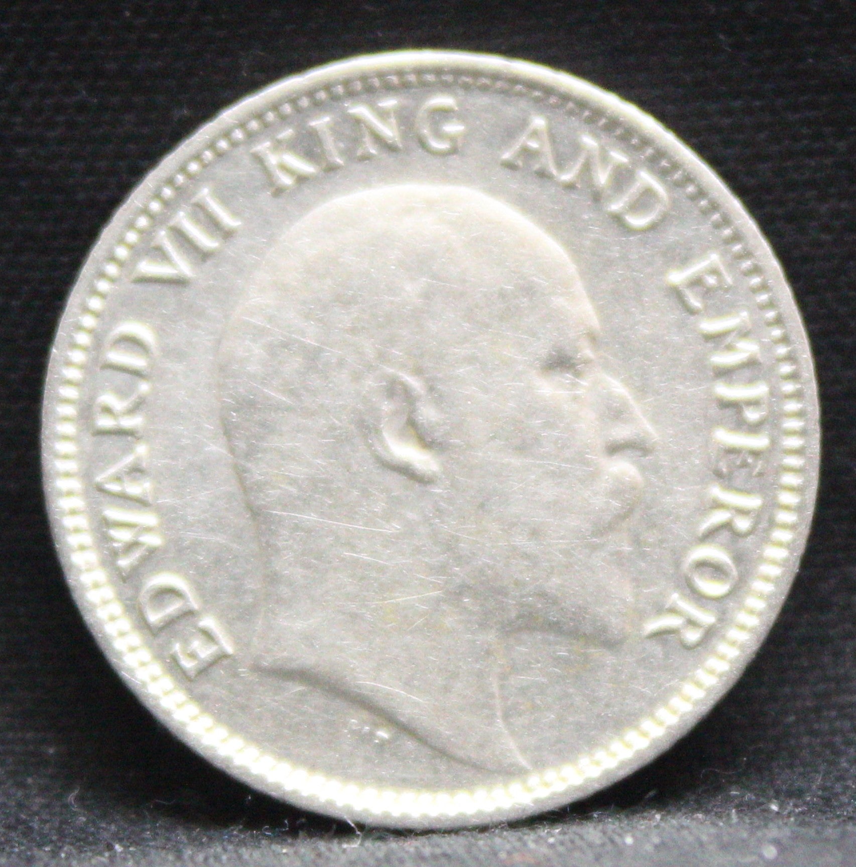 Quarter Rupees 1905 Edward VII Silver coins