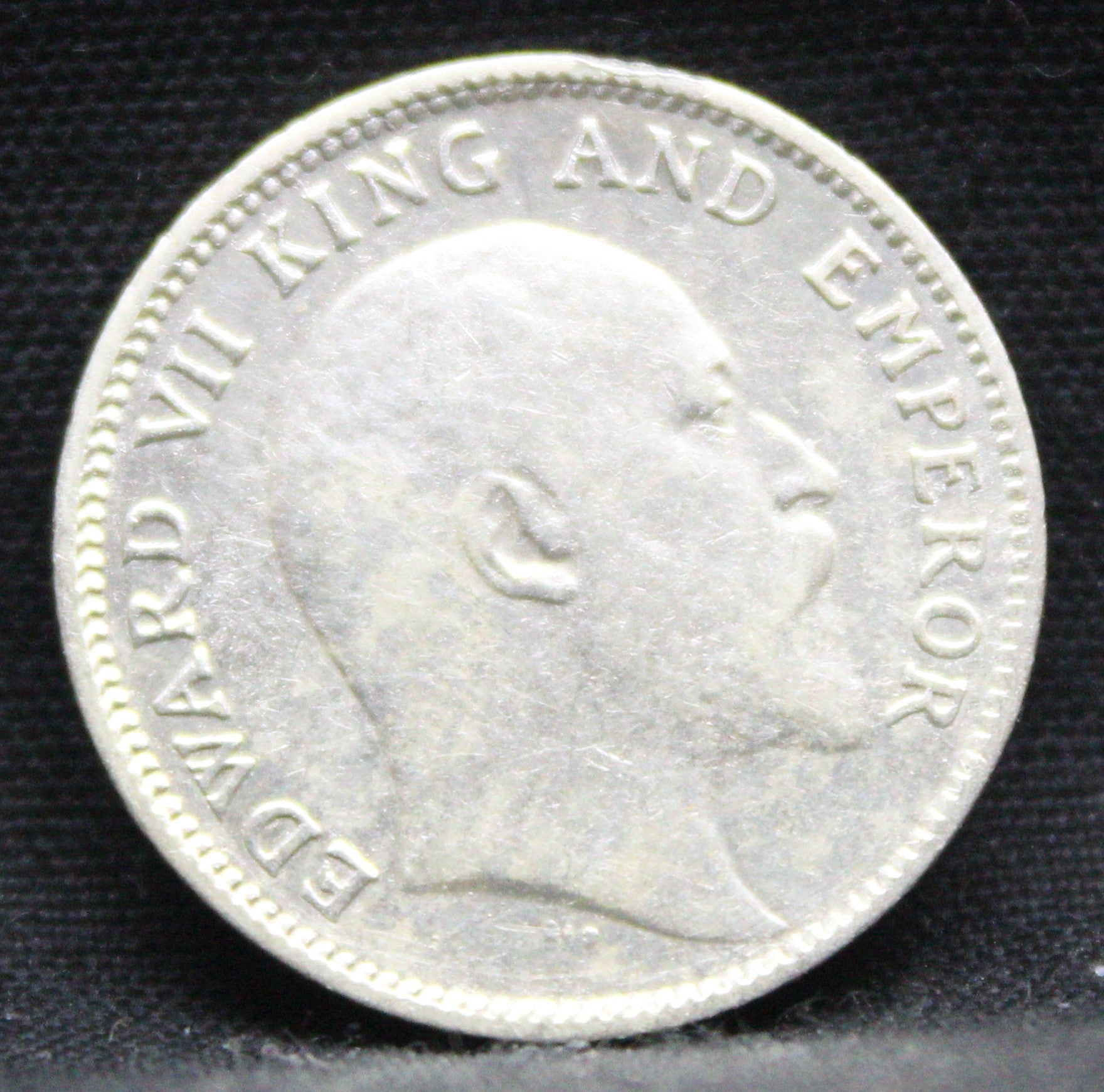Quarter Rupees 1906 Edward VII Silver coins