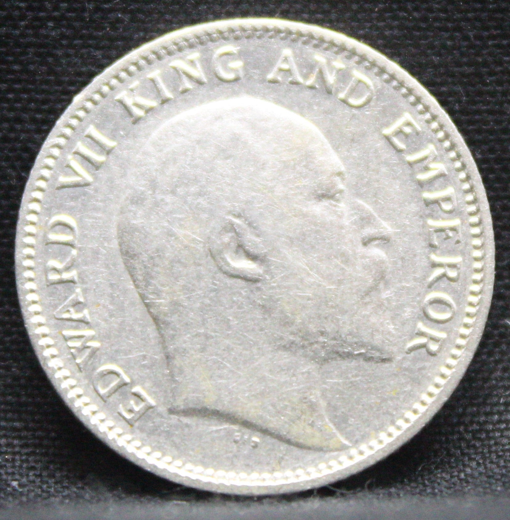 Quarter Rupees 1906 Edward VII Silver coins