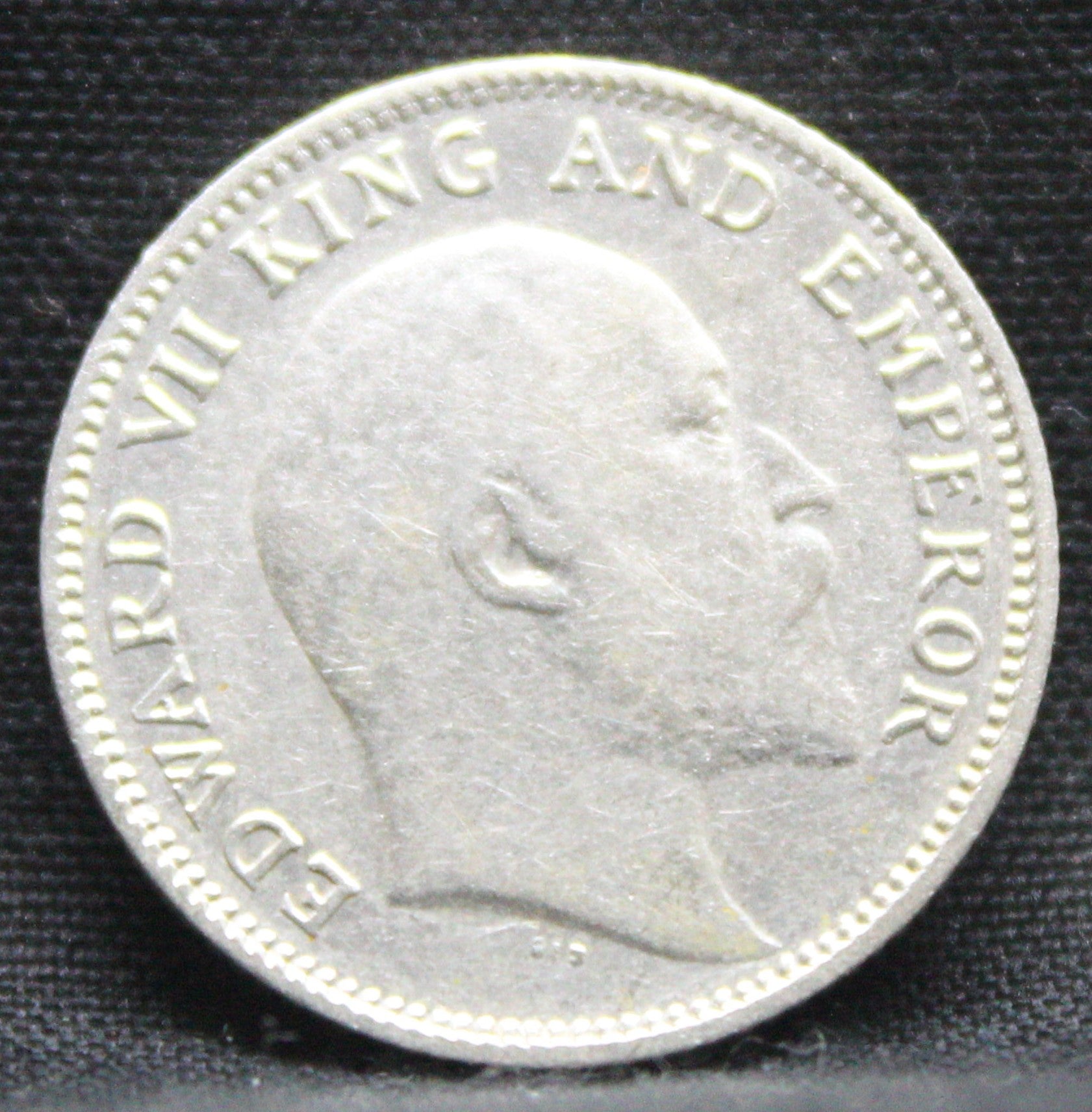Quarter Rupees 1906 Edward VII Silver coins