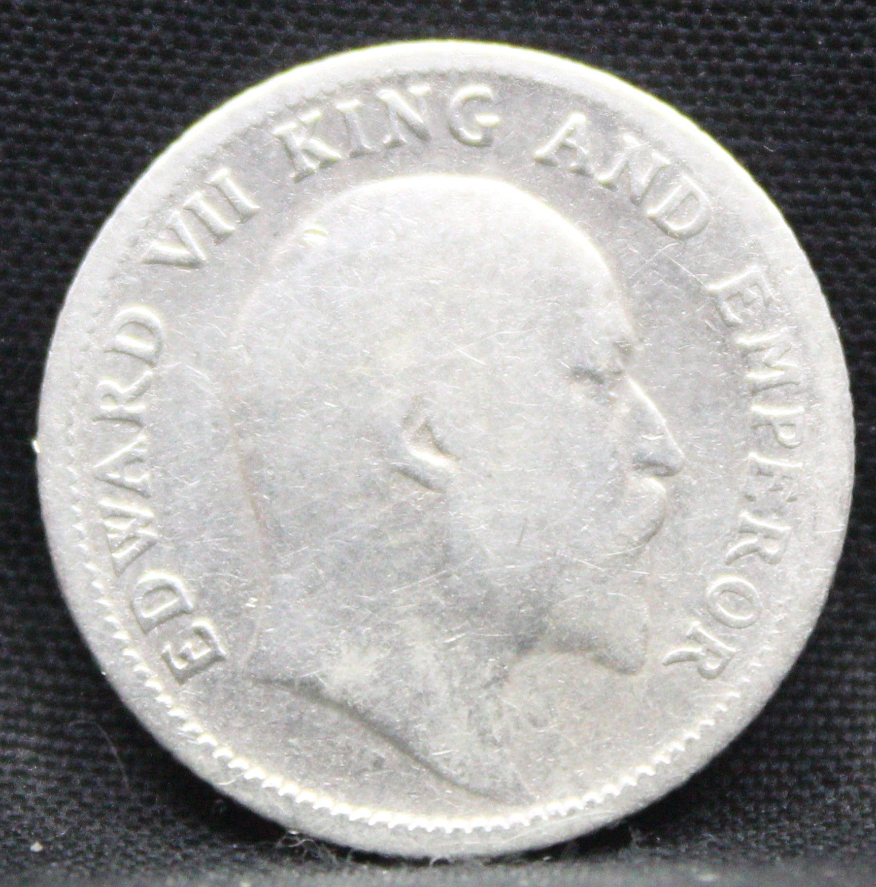 Quarter Rupees 1908 Edward VII Silver coins