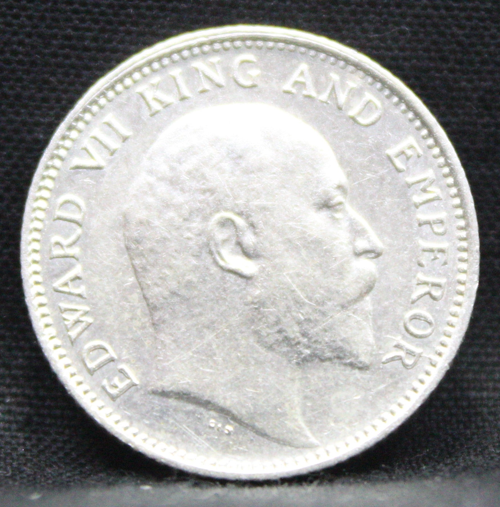 Quarter Rupees 1910 Edward VII Silver coins