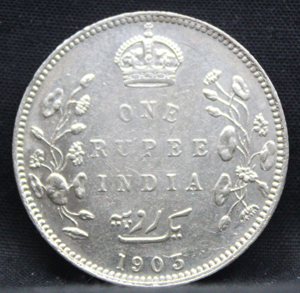 Quarter Rupees 1903 Edward VII Silver coins