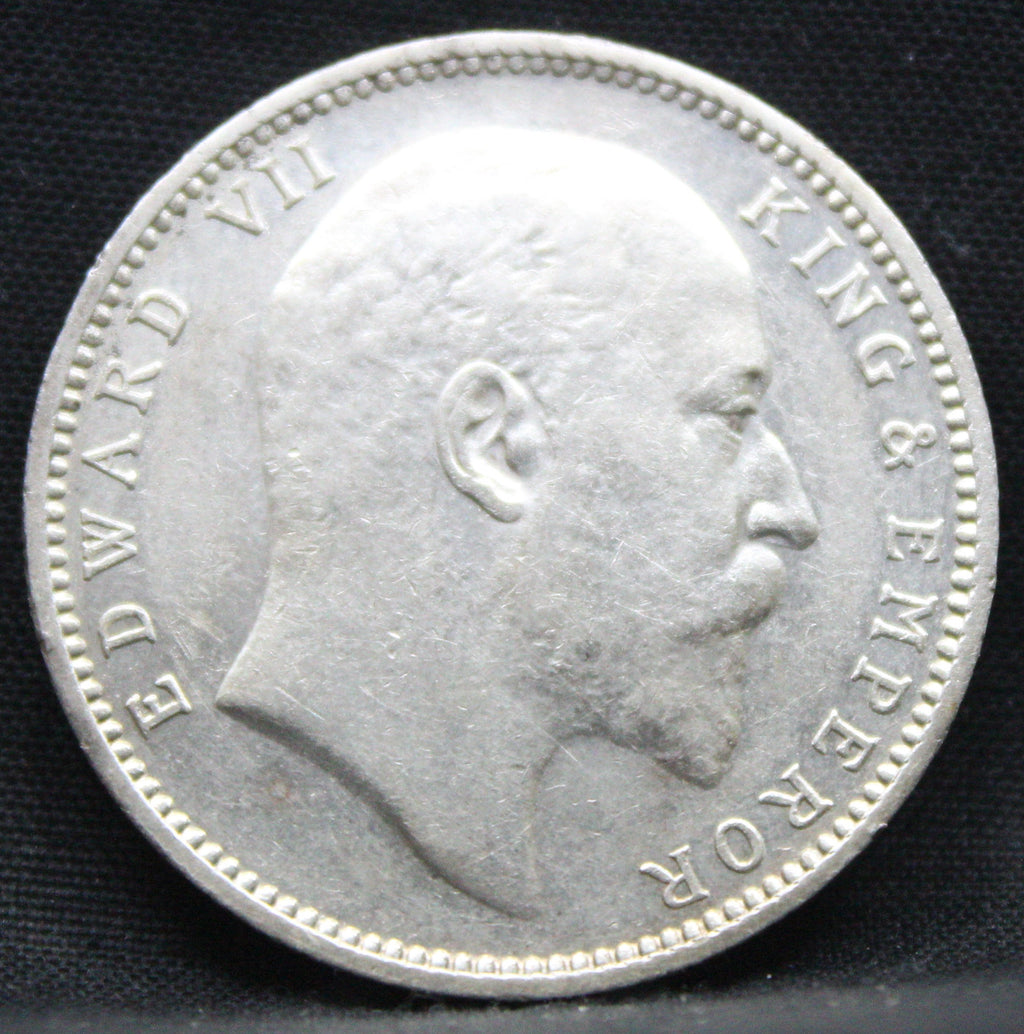 Quarter Rupees 1903 Edward VII Silver coins