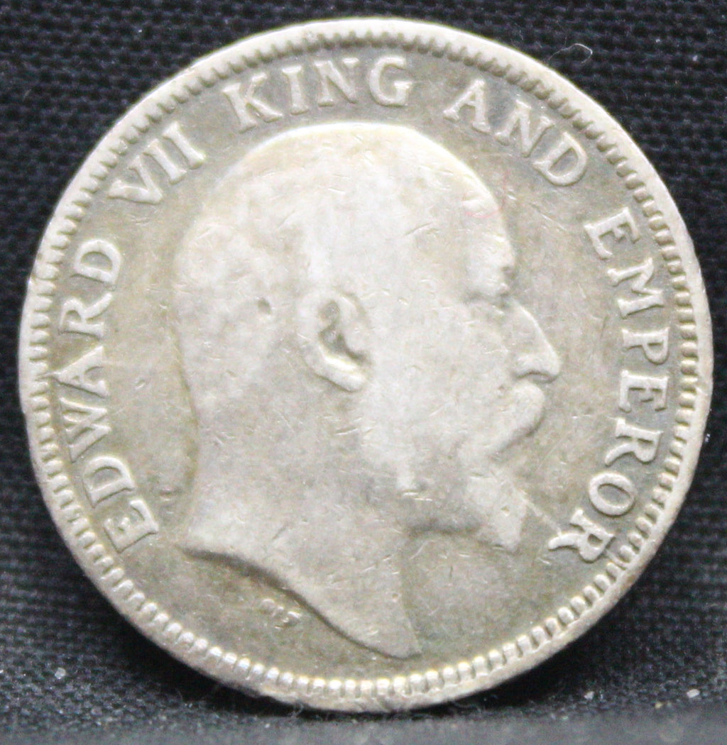 Quarter Rupees 1903 Edward VII Silver coins