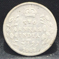 Quarter Rupees 1903 Edward VII Silver coins