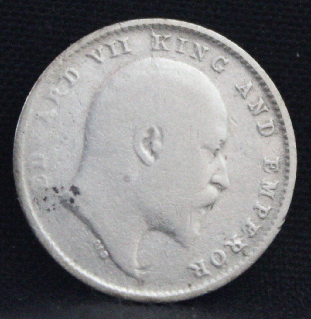 Quarter Rupees 1903 Edward VII Silver coins