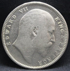1 Rupee 1903 Edward VII Silver coins