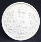 Quarter Rupees 1903 Edward VII Silver coins