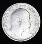 Quarter Rupees 1903 Edward VII Silver coins
