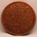 Quarter Anna 1903 Edward VII Bronze coins