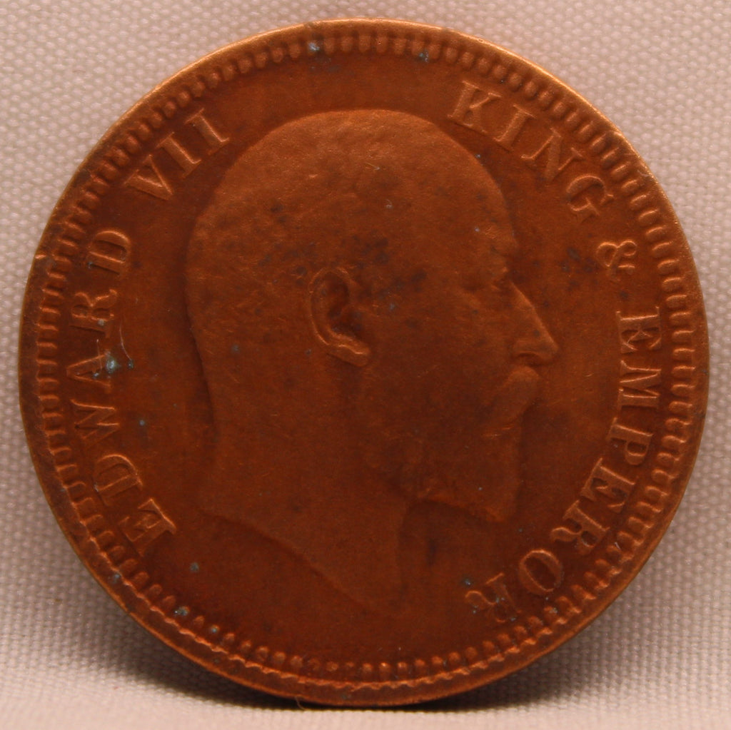 Quarter Anna 1903 Edward VII Bronze coins
