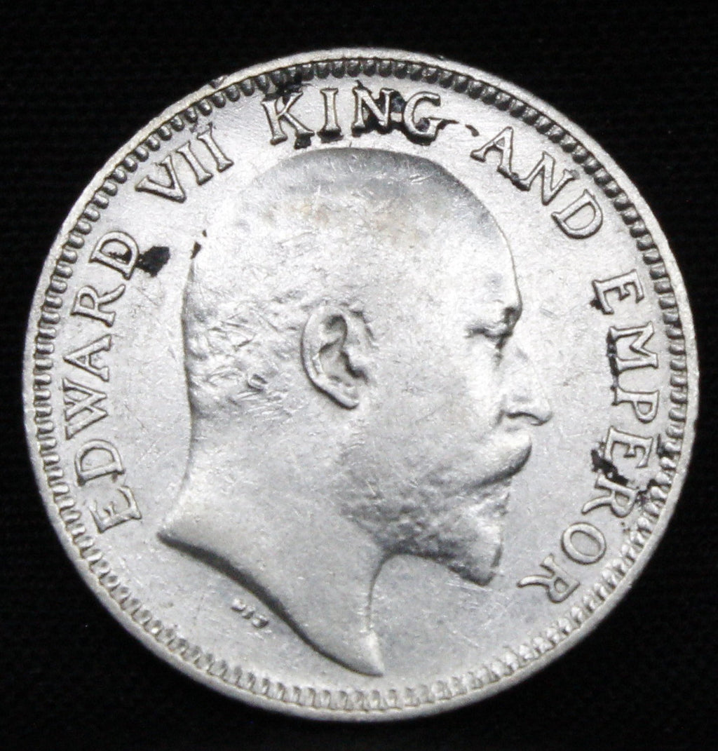 Quarter Rupees 1903 Edward VII Silver coins