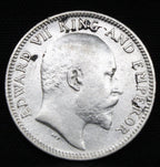 Quarter Rupees 1903 Edward VII Silver coins