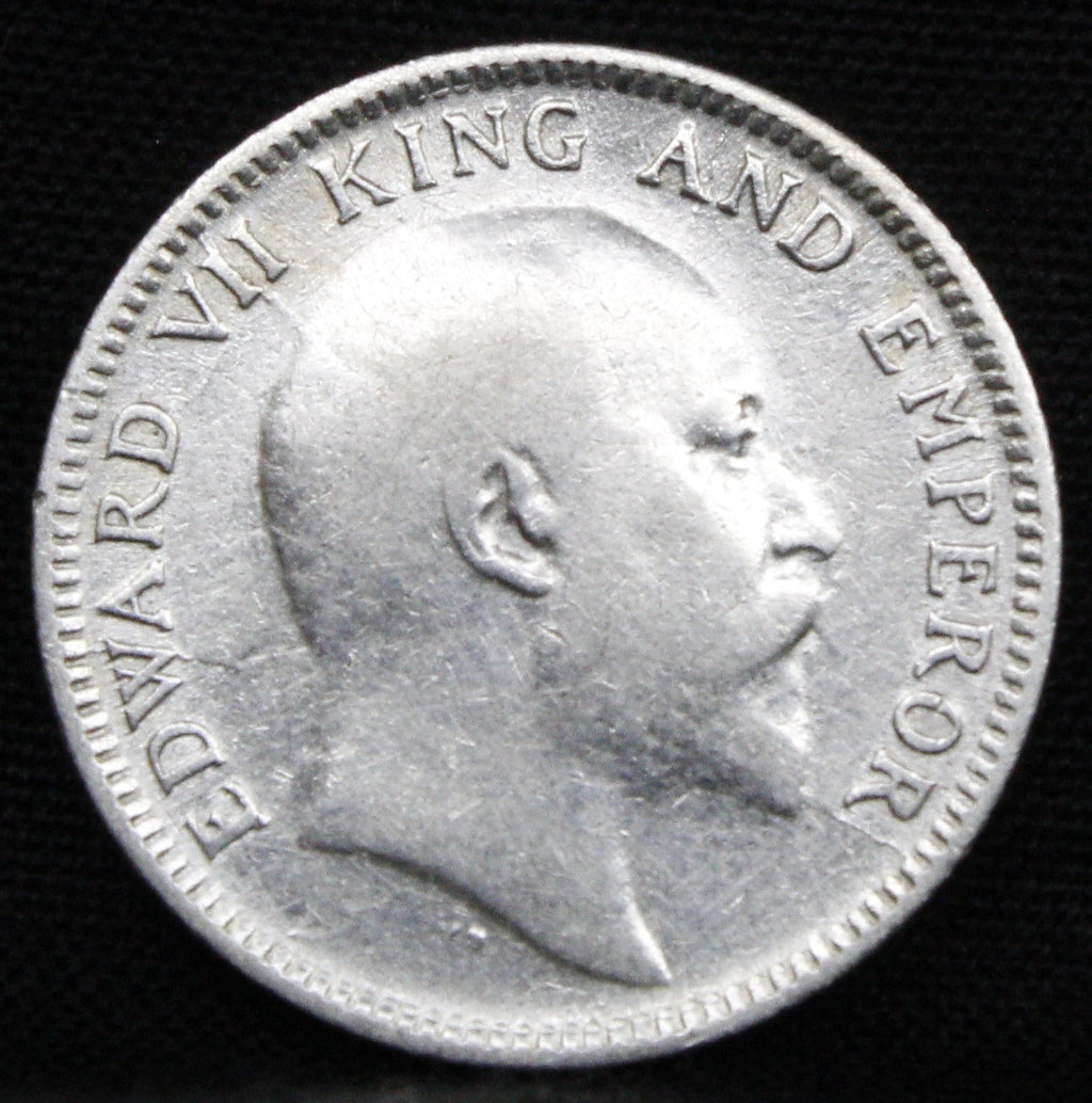 Quarter Rupees 1903 Edward VII Silver coins