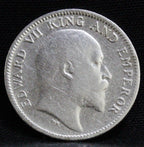 Quarter Rupees 1903 Edward VII Silver coins