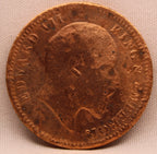 Quarter Anna 1903 Edward VII Bronze coins
