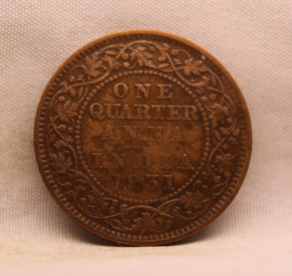 Quarter Anna  Set of 19 Coins (1912 - 1936) - AUNC