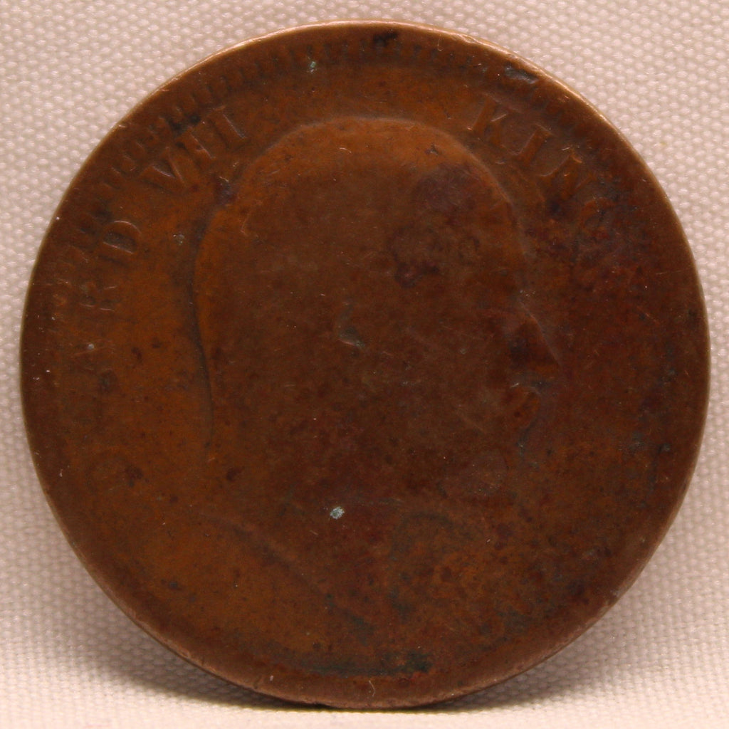 Quarter Anna 1904 Edward VII Bronze coins