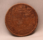 Quarter Anna 1904 Edward VII Bronze coins