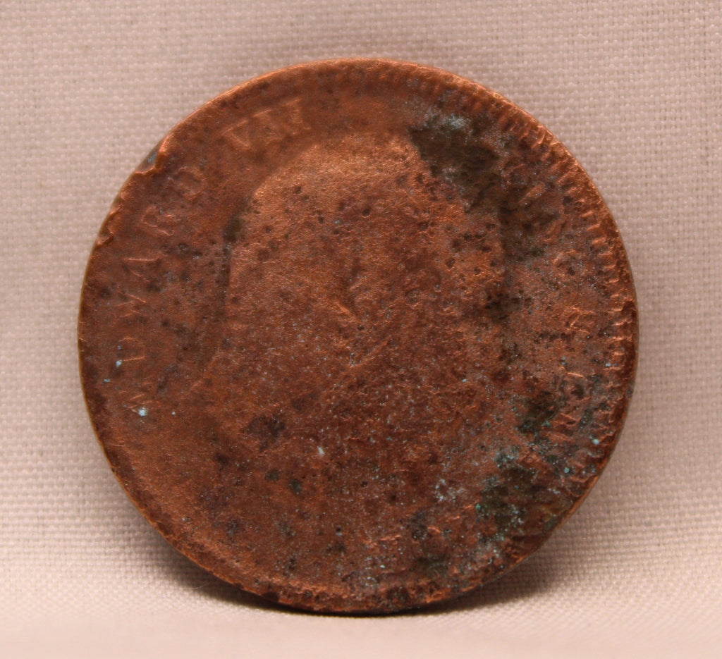 Quarter Anna 1904 Edward VII Bronze coins