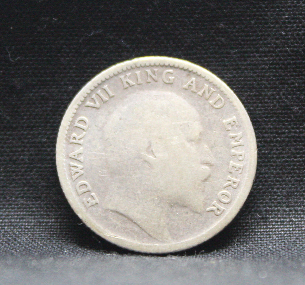 Quarter Rupees 1904 Edward VII Silver coins