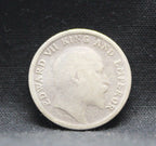 Quarter Rupees 1904 Edward VII Silver coins