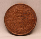 Quarter Anna 1904 Edward VII Bronze coins