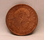Quarter Anna 1904 Edward VII Bronze coins
