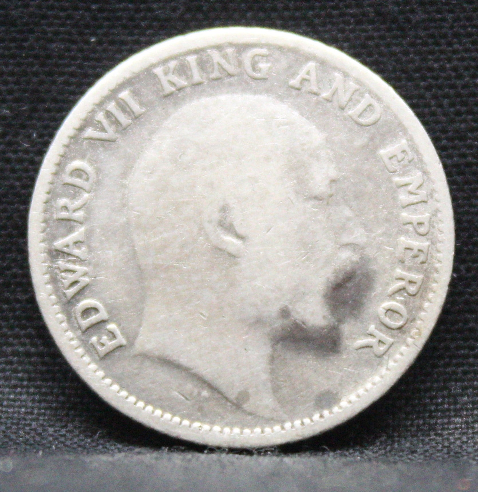 Quarter Rupees 1904 Edward VII Silver coins