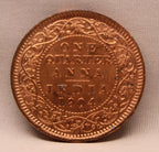 Quarter Anna 1904 Edward VII Bronze coins