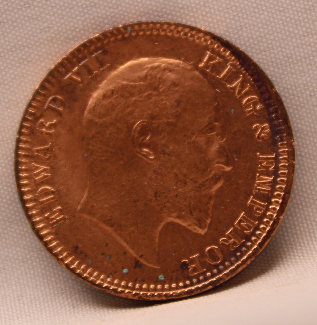 Quarter Anna 1904 Edward VII Bronze coins