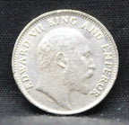 Quarter Rupees 1904 Edward VII Silver coins